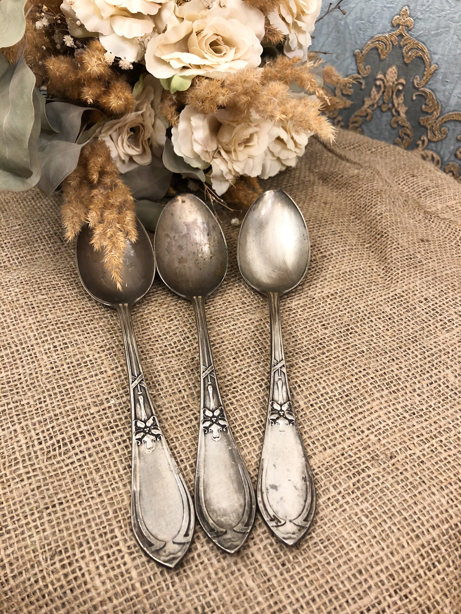 Tableware, 3 Spoons (837) - Image 1