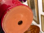 Anduze Urna Sarkanā Glazūrā — Tradicionālā Francijas Dienvidu Keramika, Terre Figuière Anduze Manufaktūra, Francija, 20. gs., franču keramikas kašpo, puķpodi, pieejami 2gabali (6055) - Image 10