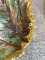 Porcelāna "Limoge" Šķīvis ar Putnu un Zelta Krāsas Detalizāciju (3205) - Image 9