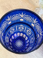 Tumši zila / zelta kristāla vāze (Cobalt Blue Crystal Vase) (5678), pieejamas 2gab - Image 12