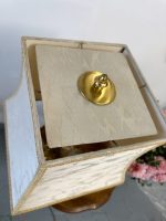 Galda Lampa ar Zelta Krāsas Gaiļa Figūru, Vidēji Liela Izmēra (5143) - Image 8