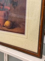 Klasisks Mākslas Prints ar Citronkoka Motīvu Greznā Rāmī (framed still life lemon tree print) — Klusās dabas žanrā, (6165) - Image 9