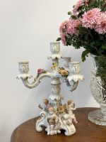 Porcelāna Svečturis ar Eņģeļiem, 4 Svecēm, Vidēja Izmēra (5147) - Image 2