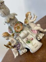 Porcelāna Svečturis ar Eņģeļiem, 4 Svecēm, Vidēja Izmēra (5147) - Image 7