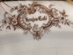 Paplāte, ļoti liela izmēra. Karjes Cafe. (852) - Image 3