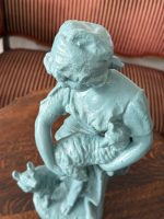 Figūra, vidēja izmēra, zilzaļā krāsā (5999) - Image 6