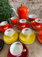 Krāsaina "Chodzież" porcelāna kafijas/tējas servīze (Colorful "Chodzież" porcelain tea and coffee set) (3289) - Image 7