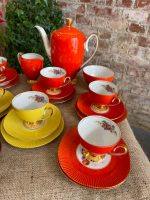 Krāsaina "Chodzież" porcelāna kafijas/tējas servīze (Colorful "Chodzież" porcelain tea and coffee set) (3289) - Image 9