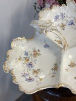 "Limoge" Porcelāna Trio Trauks Uzkodām, Vidēja Izmēra (5175) - Image 6