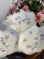 "Limoge" Porcelāna Trio Trauks Uzkodām, Vidēja Izmēra (5175) - Image 7