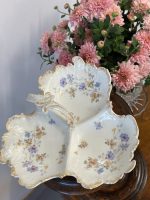 "Limoge" Porcelāna Trio Trauks Uzkodām, Vidēja Izmēra (5175) - Image 4