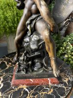 Grieķu Dieva Hermes figūra, marmora apakšdaļa, liela izmēra, smags(3015) - Image 7