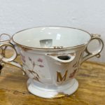 Porcelāna Krūza ar Iniciāļiem M un G (5204)