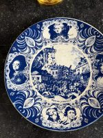 "Delft" sienas šķīvis, liela izmēra (7260) - Image 2