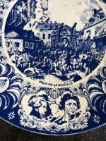 "Delft" sienas šķīvis, liela izmēra (7260) - Image 4