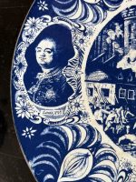 "Delft" sienas šķīvis, liela izmēra (7260) - Image 6