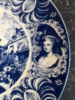 "Delft" sienas šķīvis, liela izmēra (7260) - Image 7