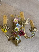 bra sienas lampa ar ziedu detalizāciju, vidēja izmēra (5670) - Image 7