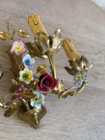 bra sienas lampa ar ziedu detalizāciju, vidēja izmēra (5670) - Image 9