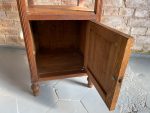Bedside Cabinet, Small Chest of Drawers with Marble Top and Bronze Details (1119) - Image 15