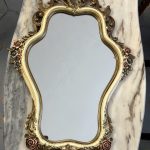 Maza Izmēra Spogulis, Bēšā Krāsā (4301)