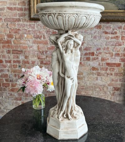 Figur med kvindefigurer, mellemstor, plast, letvægts (7041)