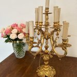 Galda Lampa 11 Spuldzēm, Vidēji Smaga, Vidēji Liela Izmēra (4582)
