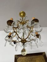 Maza Izmēra Lampa, Lustra ar Kristāliņiem (4849) - Image 3