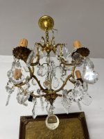 Maza Izmēra Lampa, Lustra ar Kristāliņiem (4849) - Image 2