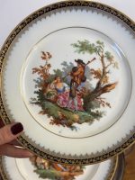 2gab "Limoge" Porcelāna Šķīvji, Neliela Izmēra (5172) - Image 4