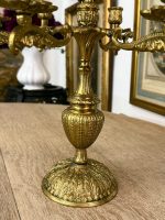 Grezns Bronzas Kandelabrs deviņām Svecēm ar Ķeruba Figūru — Baroka stilā, (bronze cherub candelabra for nine candles) (6080) - Image 13