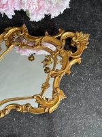 spogulis zelta krāsā, vidēji maza izmēra (7043) - Image 3