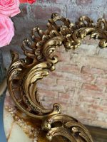 Bronze mirror small size, heavy — second half of the 19th century (5375) - Image 7