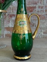 itāļu, murano stikla karafe, zaļa, vidēja izmēra (5669) - Image 7
