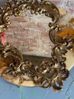 Bronze mirror small size, heavy — second half of the 19th century (5375) - Image 11