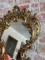 Bronze mirror small size, heavy — second half of the 19th century (5375) - Image 5