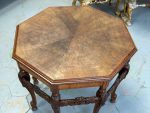 Wooden table with fine detailing, 8 table legs, medium size (3912) - Image 28