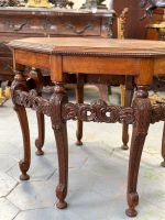 Wooden table with fine detailing, 8 table legs, medium size (3912) - Image 9
