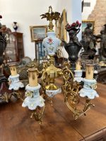 Lampa ar ziedu detalizāciju, maza/vidēja izmēra, 5 spuldzes (3913)