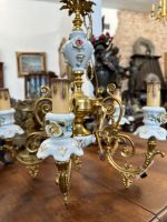 Lampa ar ziedu detalizāciju, maza/vidēja izmēra, 5 spuldzes (3913) - Image 4
