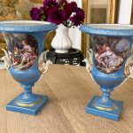 Liela izmēra, greznas, porcelāna vāzes, pieejamas 2gab (6093)