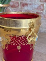 Sarkana Murano stikla šampanieša trauks (Red Murano Glass Champagne Cooler) (5646) - Image 7