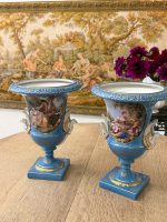 Liela izmēra, greznas, porcelāna vāzes, pieejamas 2gab (6093) - Image 4