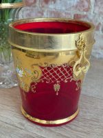 Sarkana Murano stikla šampanieša trauks (Red Murano Glass Champagne Cooler) (5646) - Image 5