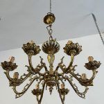 Liela izmēra, Metāla lampa , 8 spuldzes, smaga (3914)