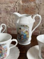 Elegant Porcelain Coffee and Tea Service Set for 7 People (antique porcelain coffee and tea service) — Historicism Style, (5358) - Image 6