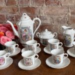 antique porcelain coffee and tea service