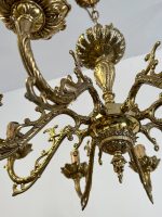 Liela izmēra, Metāla lampa , 8 spuldzes, smaga (3914) - Image 13