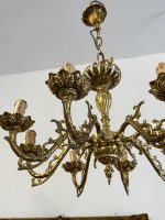 Liela izmēra, Metāla lampa , 8 spuldzes, smaga (3914) - Image 11