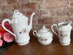 Elegant Porcelain Coffee and Tea Service Set for 7 People (antique porcelain coffee and tea service) — Historicism Style, (5358) - Image 10